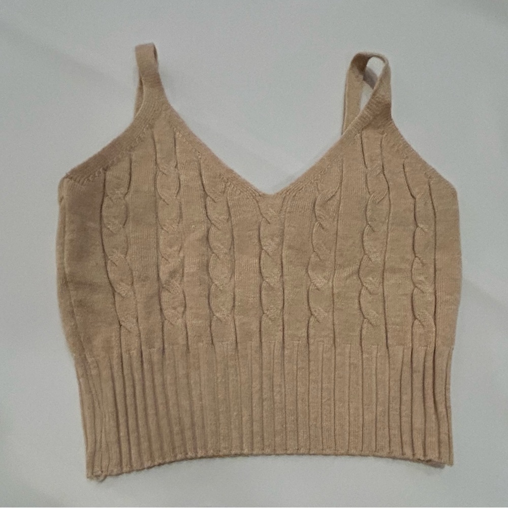 Elegant Cable Knit Women’s Camisole